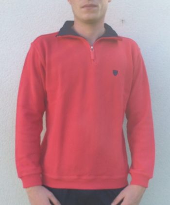 sweat camionneur corail de la marque yacht collection- Vêtements de qualité- Sopaouest.fr