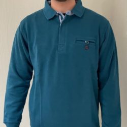 Polo turquoise ( Biscaya )ref 175 C de la marque yacht collection- Vêtements de qualité- sopaouest.fr