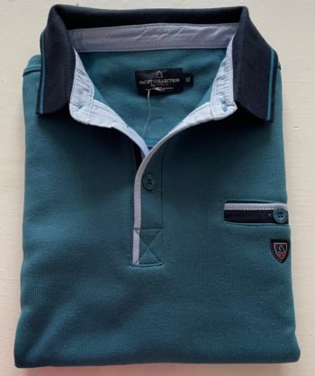 polo Biscaya/ navy REF G 555 C de la marque yacht collection- Vêtements de qualité-sopaouest.fr