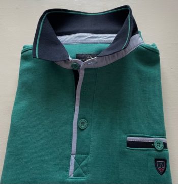 polo vert yacht collection ref 555 C - Vêtements de qualité-sopaouest.fr